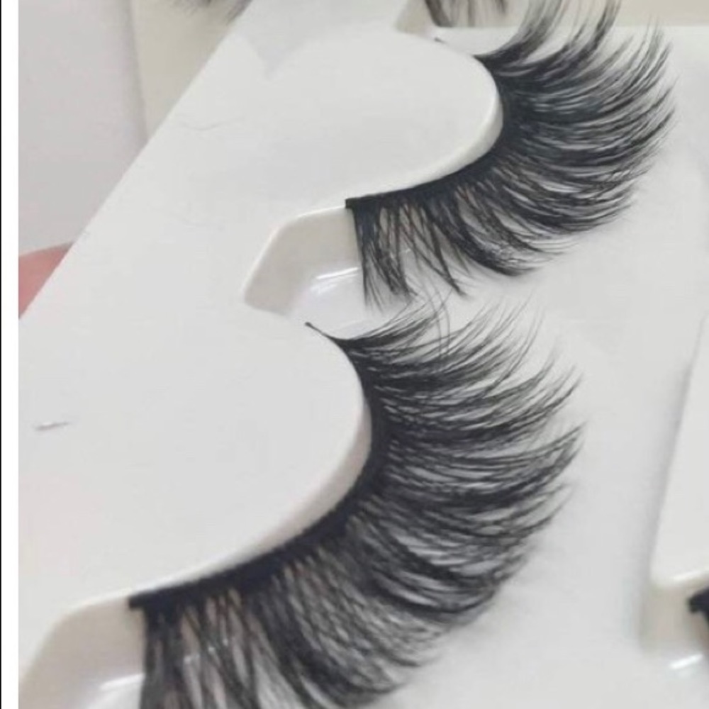 3D False Eyelashes Reusable Natural Thick 2 Pairs